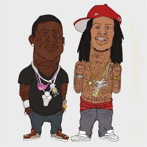 cartoon wearing gucci|gucci mane cartoon background.